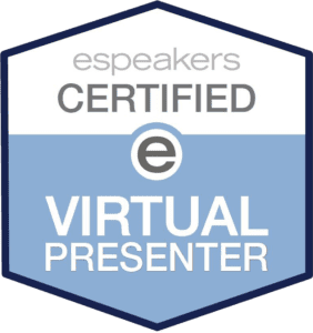 Virtual Presenter Badge for website